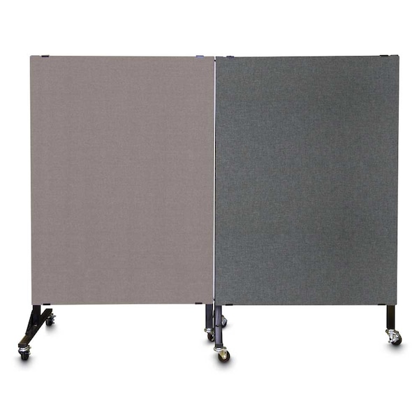 Enclosed Corkboard, 1 Door, 72"x48", 4" Fra